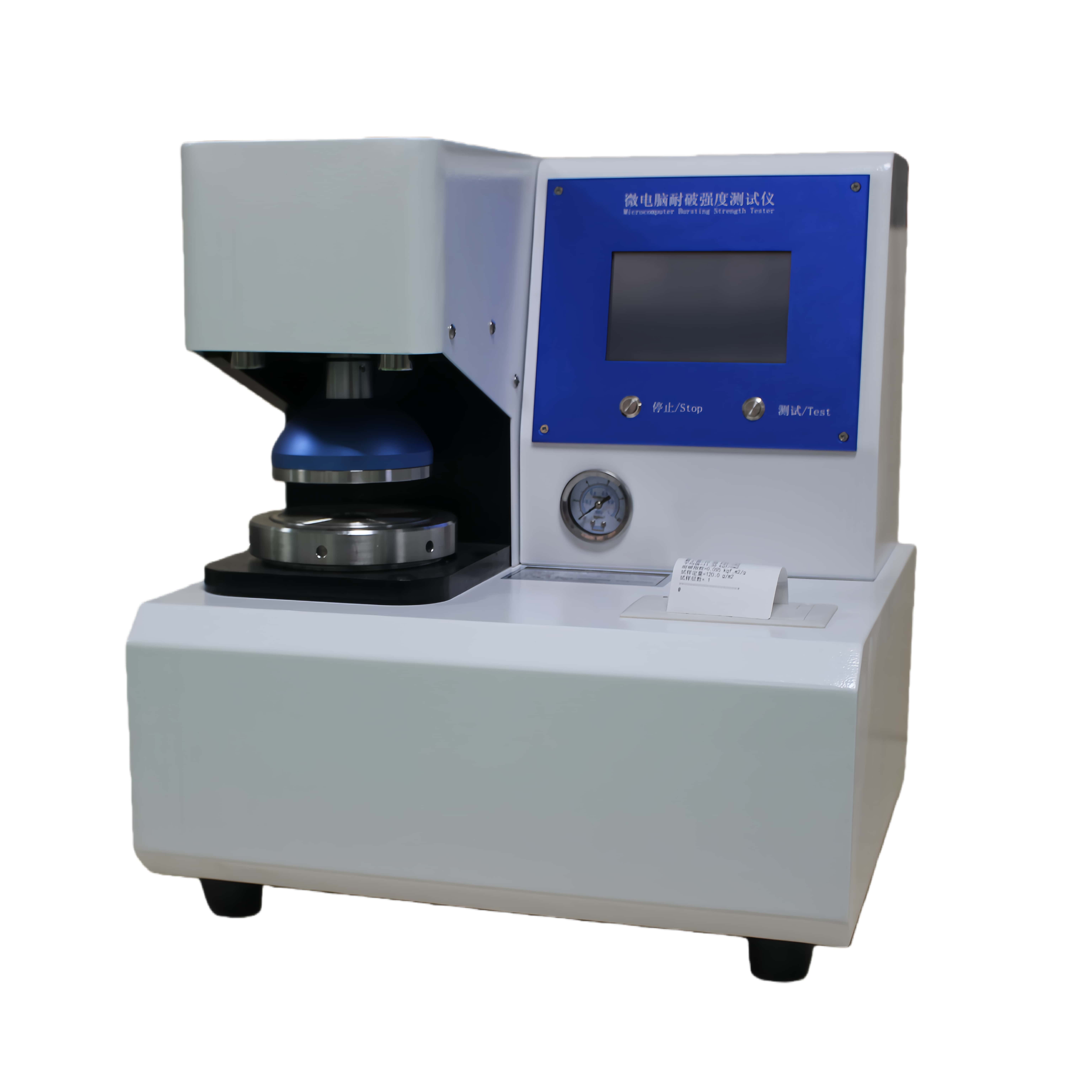 Corrugated Paper Bursting Strength Tester Automatic Bursting Strength Testing Machine for Paperboard & Cartons