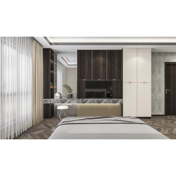 Exquisite Workmanship Wooden Wardrobe for Home Bedroom Customized Bedroom Furniture