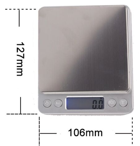 High Strength Tempered Mini Pocket Scale 0.1g Accuracy SF810 For Home Kitchen
