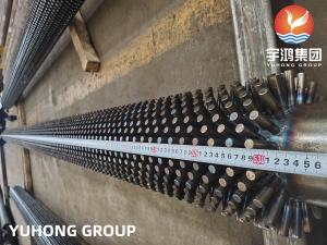 China ASTM A335 Grade P9 Alloy Steel Seamless Pipe Studded Fin Tube And Pipe on sale