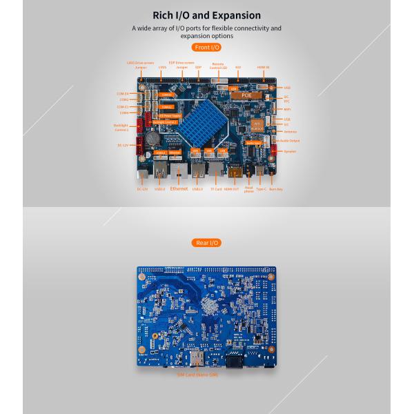 K4 Android Machine Board LVDS and EDP for 1080p FHD decoding support