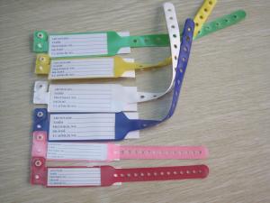 Buy cheap OEM ODM Medical Disposable Supplies Kid Id Bracelet Identification Band Patient Id Band product