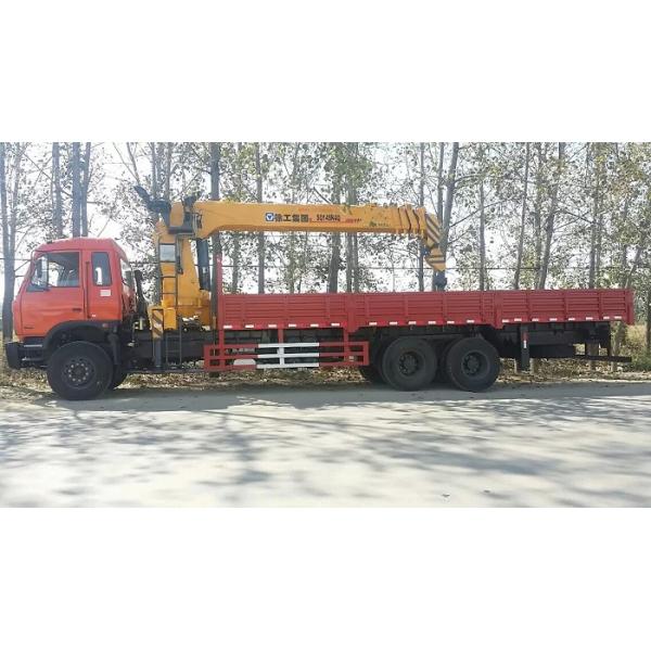 10T DropsideTruck Mounted Telescopic Crane With Hydraulic Straight Arm