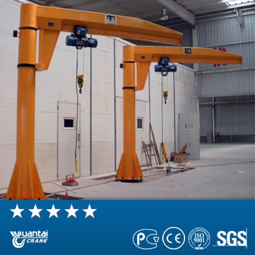Yt Electric Floor Slewing Column Mounted fixed type workstation jib crane