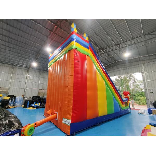 Commercial Pvc Tarpaulin Inflatable Slides Cartoon Characters Inflatable Water Slides Castle For Kids And Adults