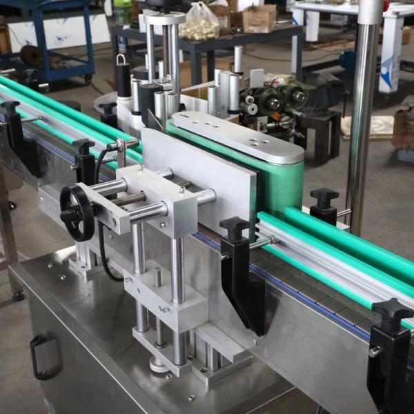 Cheap Jar / Square Bottle Labeling Machine Vertical 2 Sides For Medicine Industry