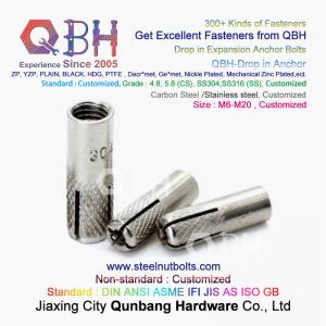 Buy cheap QBH SS 304 S.S. 316 Stainless Steel Drop In Expansion Anchor Bolts product