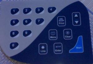 Buy cheap Custom Electronic Control PCB Membrane Switch Keypad With Push Button product