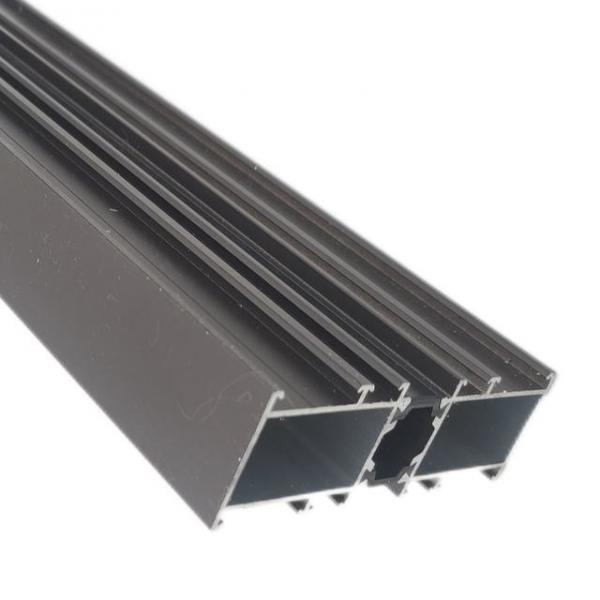 Quality Multifunctional Aluminum Window Frame Extrusion Profiles Grey for sale