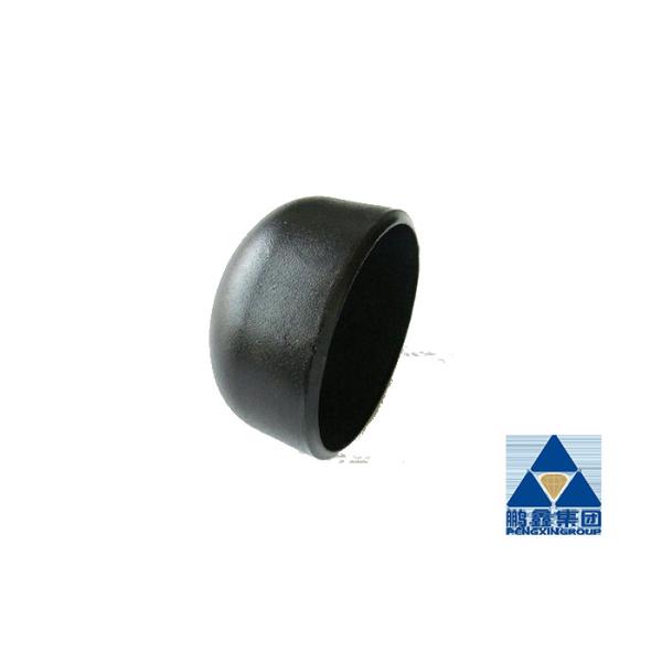 ASTM A234 WPB 6 Inch SCH 40 Steel Pipe Cap , Butt Weld Ends Standard ANSI B16.9