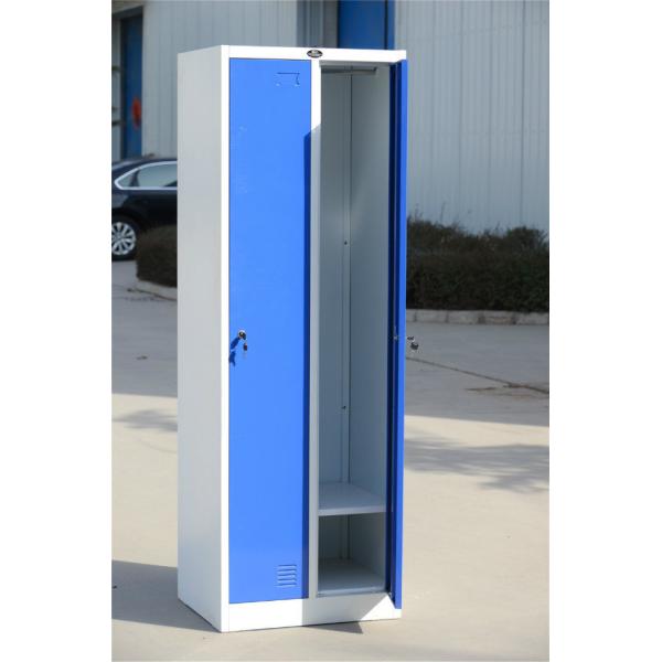 Living Room Full Height Two Doors Steel Wardrobe Locker