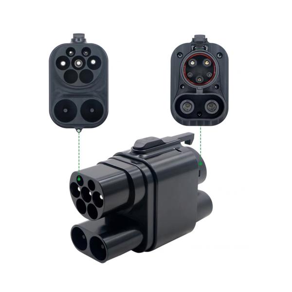 CCS2 To CCS1 DC Adapter AC 50A To DC 250A Fast Charging Adapter For EV Cars DC Fast Charger