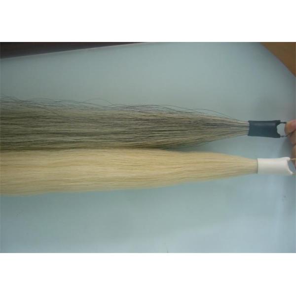 75CM Grey Natural Loop Horse Tail Extension False Tail 170g / Buddle