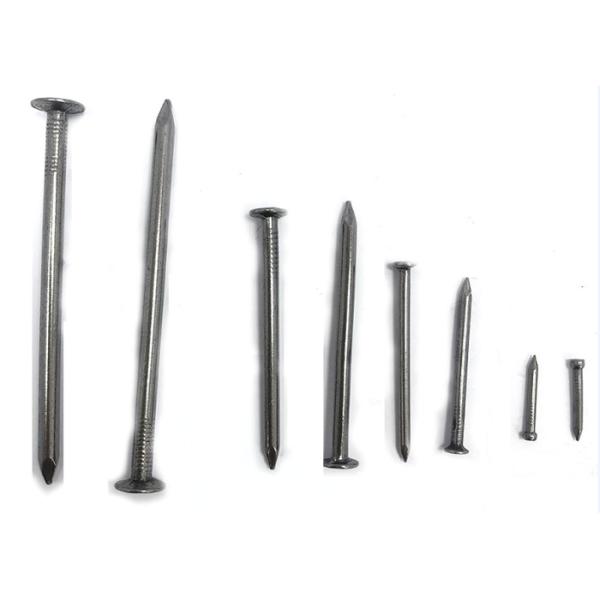 2 Inch length Flat Head polished common nails for building