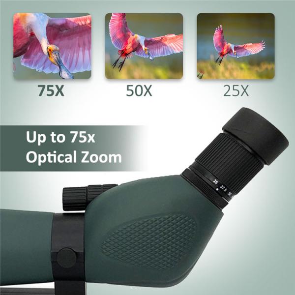 FMC Lens 80mm Spotting Telescope Day And Night Waterproof Sniper Tactical