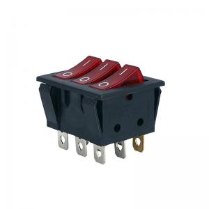 Buy cheap 16A 250VAC / 20A 125VAC On Off Color Rocker Switch product