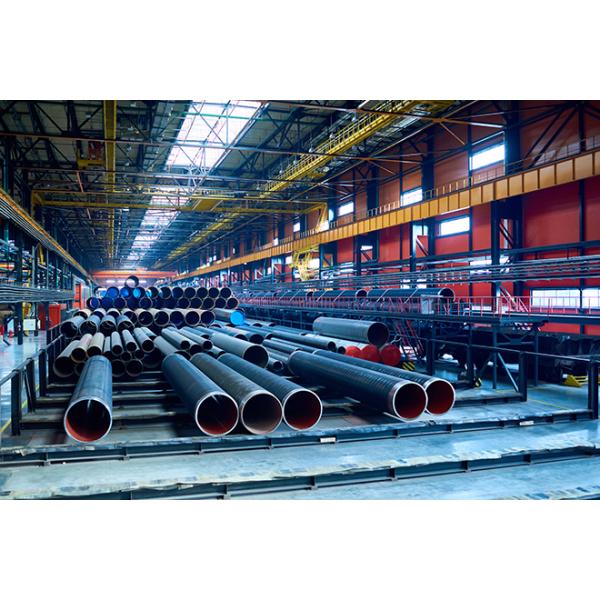 Customized Welded Steel Pipe 1m - 12m Round Steel Tube With Plain Ends