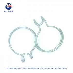 Buy cheap 200N FTTH CMR ISO 9001 Fiber Drop Wire Clamp , Vertical Cable Management Rings product