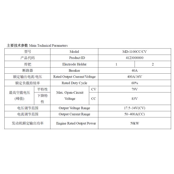 Electric Diesel Generator Welding Machine Diesel Engine Driven Pipeline Welding Workstation 50Kw