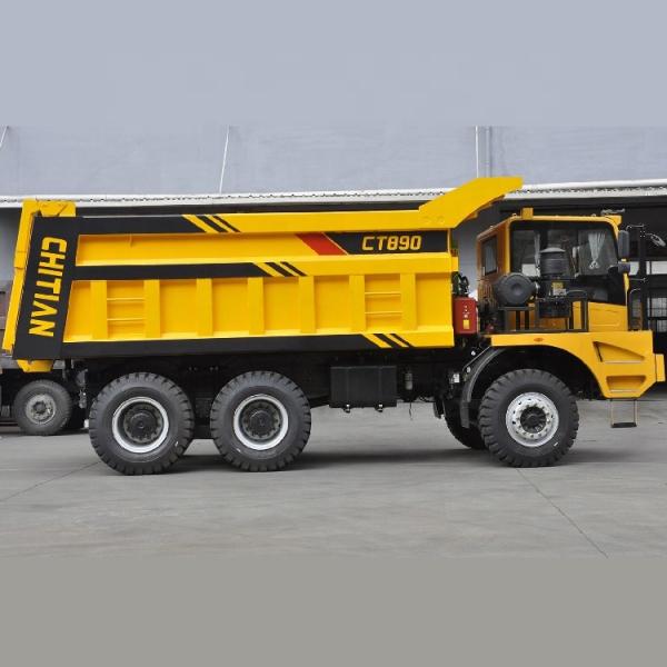 CT890 6X4 Euro 2 Mining Dump Truck With WP12G430E31 Engine And Manual Transmission