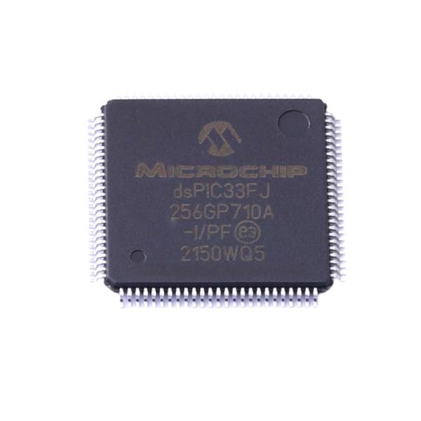 DSP DSC 16-bit Digital Signal Controllers 256KB Flash And 30KB SRAM With Advanced Analog Processors DSPIC33FJ256GP710A-I/PF