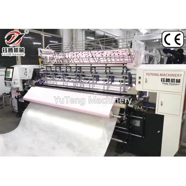 PLC Computerised Lock Stitch Quilting Machine For Bed Sheet Making