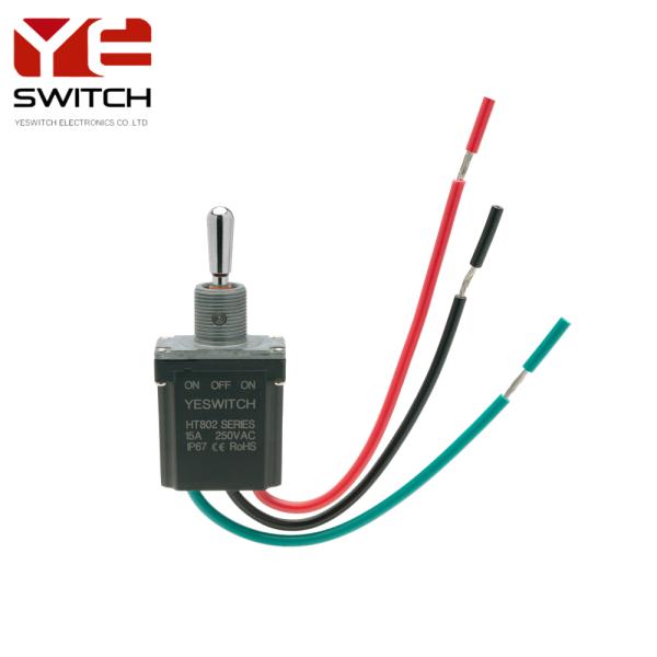 Heavy Duty On Off On Toggle Switch UL Construction Work Vehicle Electrical Interlock Switch