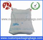 Custom PEVA Drawstring Plastic Bags Light Weight For Sport , shopping