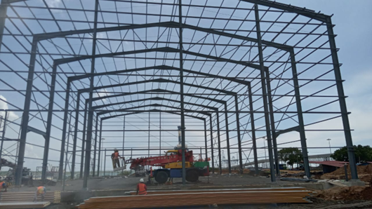 Prefabricated Large Span Steel Structure Construction Building Workshop (KXD-88)