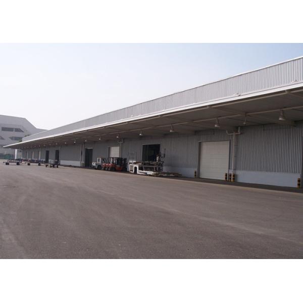 Q345b Grade Pre Manufactured Steel Buildings Light Weight Easy To Build