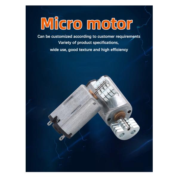 Farad Customization Durable Plastic Gearbox Mini Micro Brushed Dc Motor For Smart Lock Door