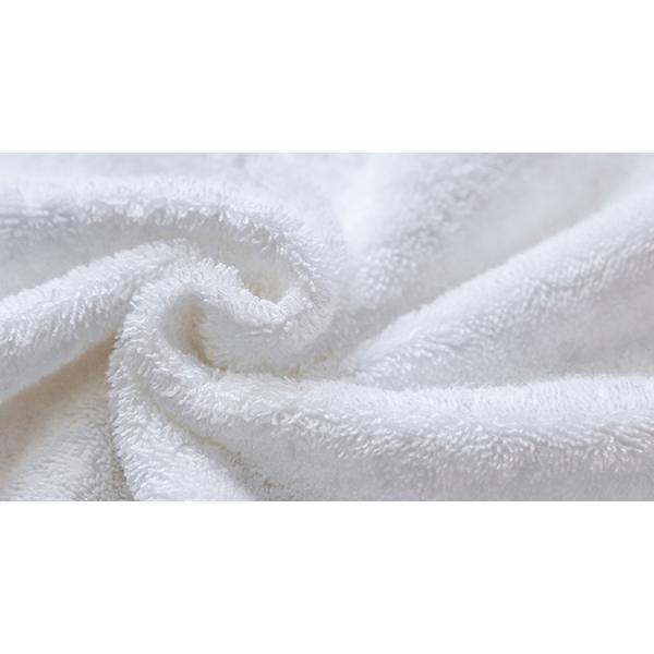 Spa Hotel Towel Set 100% Cotton Custom Logo Dobby Plain Rectangular Stable