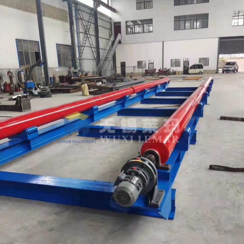 Long Axis Welding Turning Rolls For 12m Workpiece | Multi‑support Roller Welding Rotator