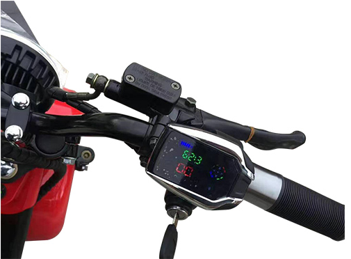 GPS LCD E Bike Thumb Throttle No Protocol Request With Speed Power And Time