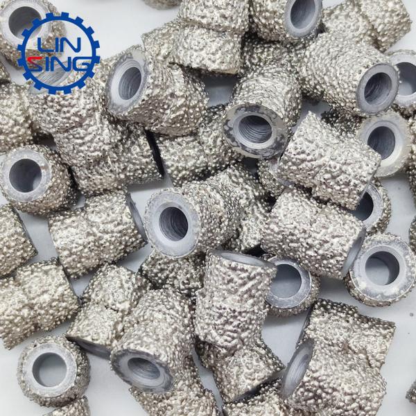 Vacuum Brazed Wire Beads for Granite Marble Quarry Cutting in Brazil Diamond Beads