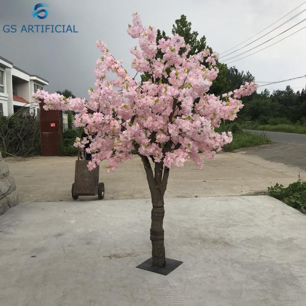 Artificial Outdoor Cherry Blossom Tree For Wedding Decoration 4 Meters