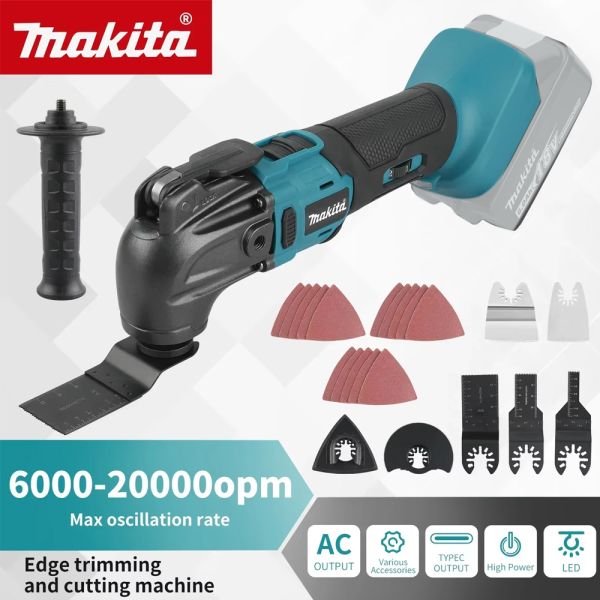 Cordless Electric Trimmer 18V Oscillating Tool Multi Functional Cutting Renovator