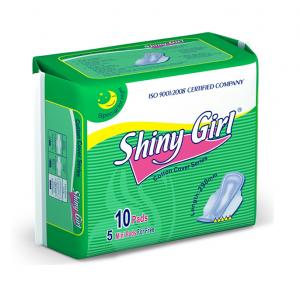 Buy cheap Ultra Thin Cotton Disposable Menstrual Pads Breathable Winged Sanitary Pad product