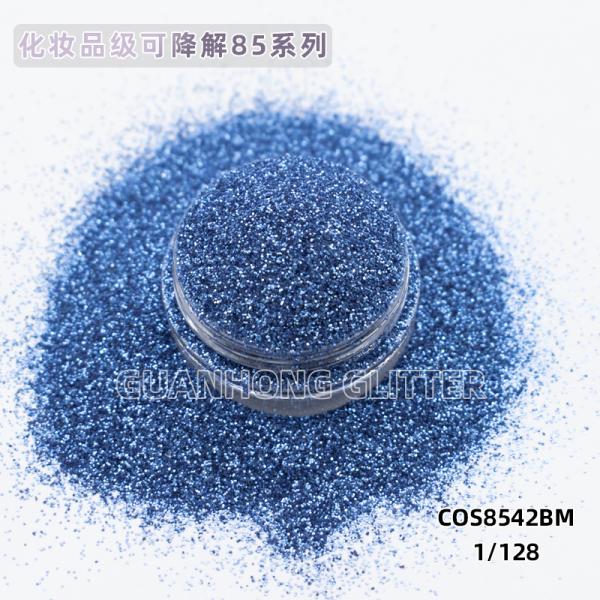 Shiny Compostable Plant Based Glitter Powder Makeup Plant Cellulose Cosmetic Grade Pigment