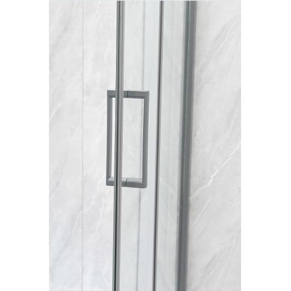 Sliding Opening European Shower Enclosure With Alum Frame