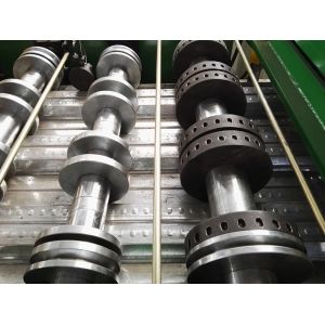 Buy cheap Auto Floor Deck Roll Forming Machine , Steel Structure Metal Steel Roll Forming Machine product