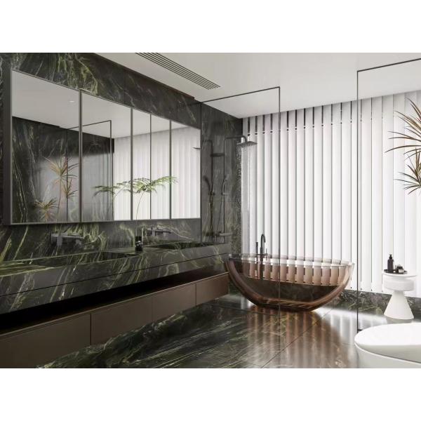 Brazil Monet Garden Green Marble Natural Luxury Stone for Feature Walls and Luxury Flooring Applications