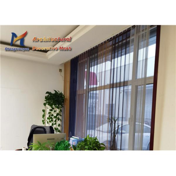 1.0mm Spiral Coil Drapery Mesh Aluminium Alloy Electrolytic Polishing