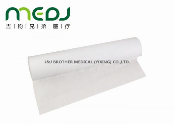 Quality 18"W X 225 Ft Disposable Bed Sheet Roll Eco - Friendly With Poly - Wrapped for sale