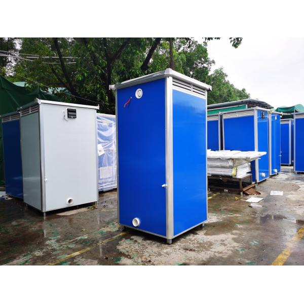 Eco Friendly Shipping Container Toilets , Temporary Prefab Mobile Toilet Container