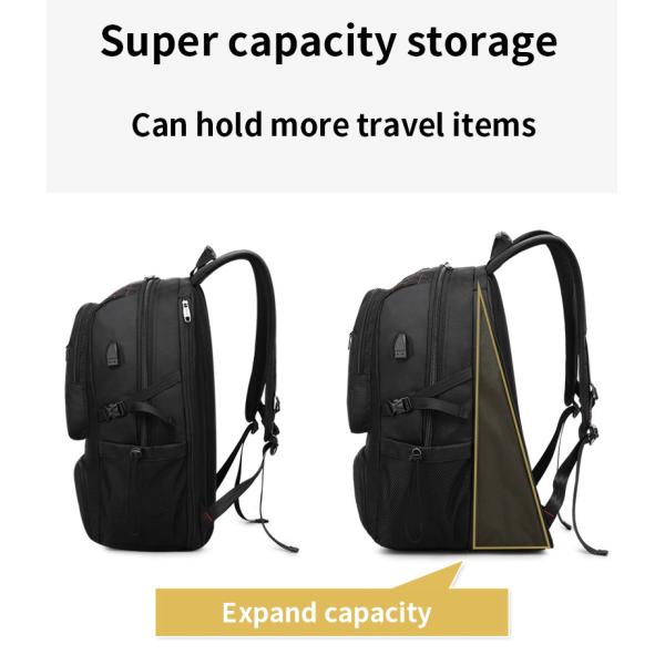 Computer Interlayer Oxford Waterproof Backpack Multifunctional 70l Travel Backpack
