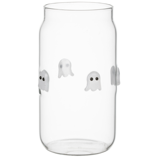 Custom Capacity Borosilicate Glass Cup For Drinking Cola Juice Milk Tea Christmas Gift