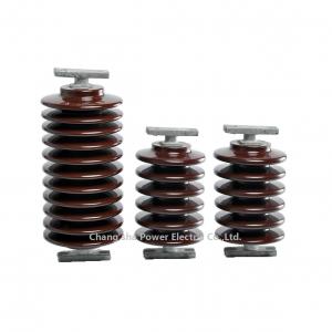 Buy cheap P-80 High Voltage ANSI Line Post Porcelain Insulators Outdoor product