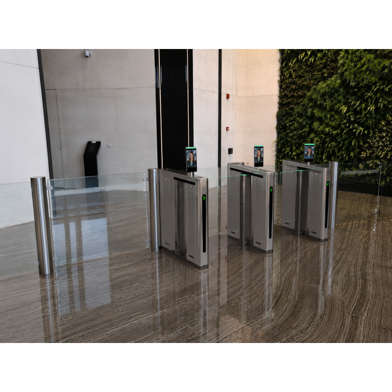 Campus Speed Gate Turnstile With Facial Recognition Attendance Device, Pedestrian Flow Recording, And Infrared Induction
