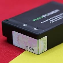 Security Sticker on Battery